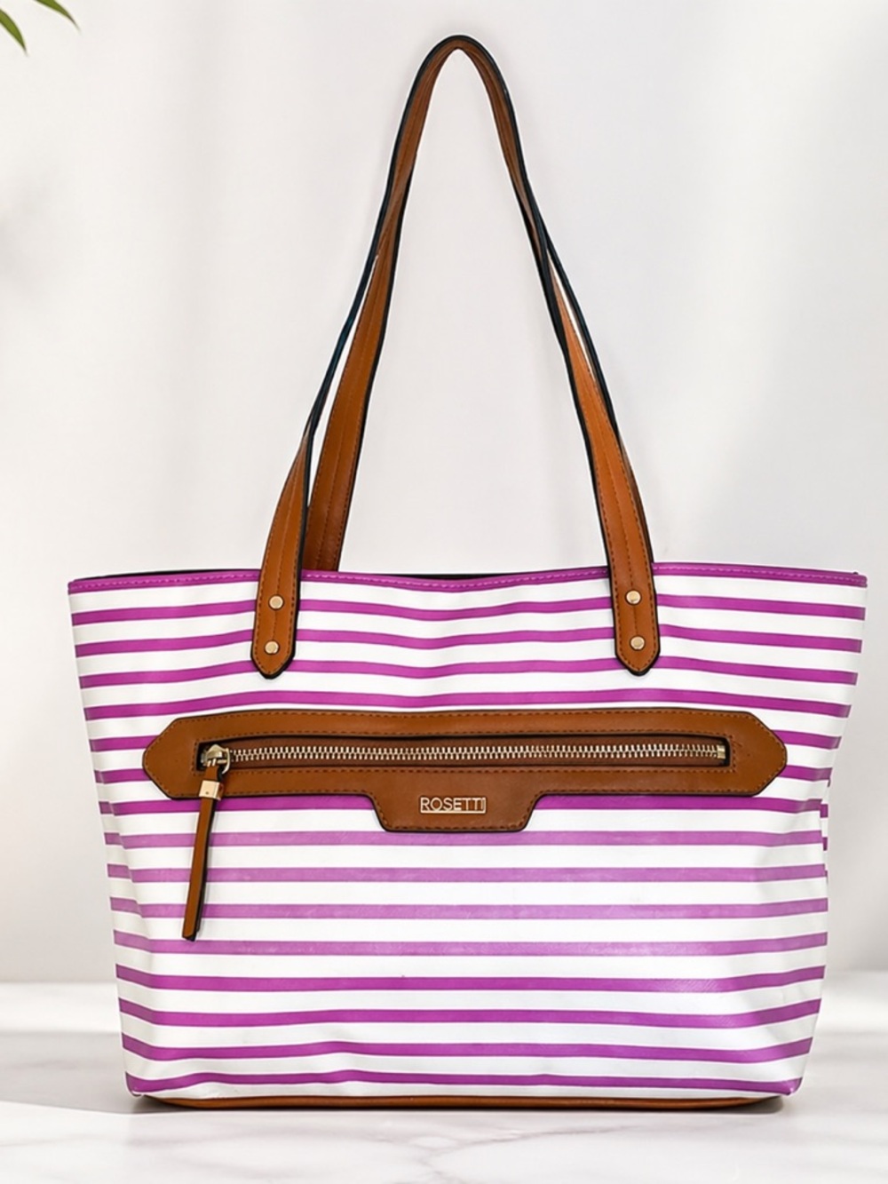 ✨ Rossetti Striped Tote Bag ✨
💖 Fresh, fun, and perfect for everyday style!
